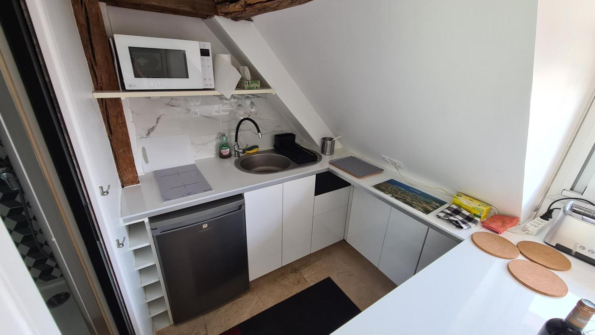Appartement Coeur De Paris Avec Vue Sur Les Toits Exterior photo